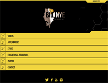 Tablet Screenshot of billnye.com